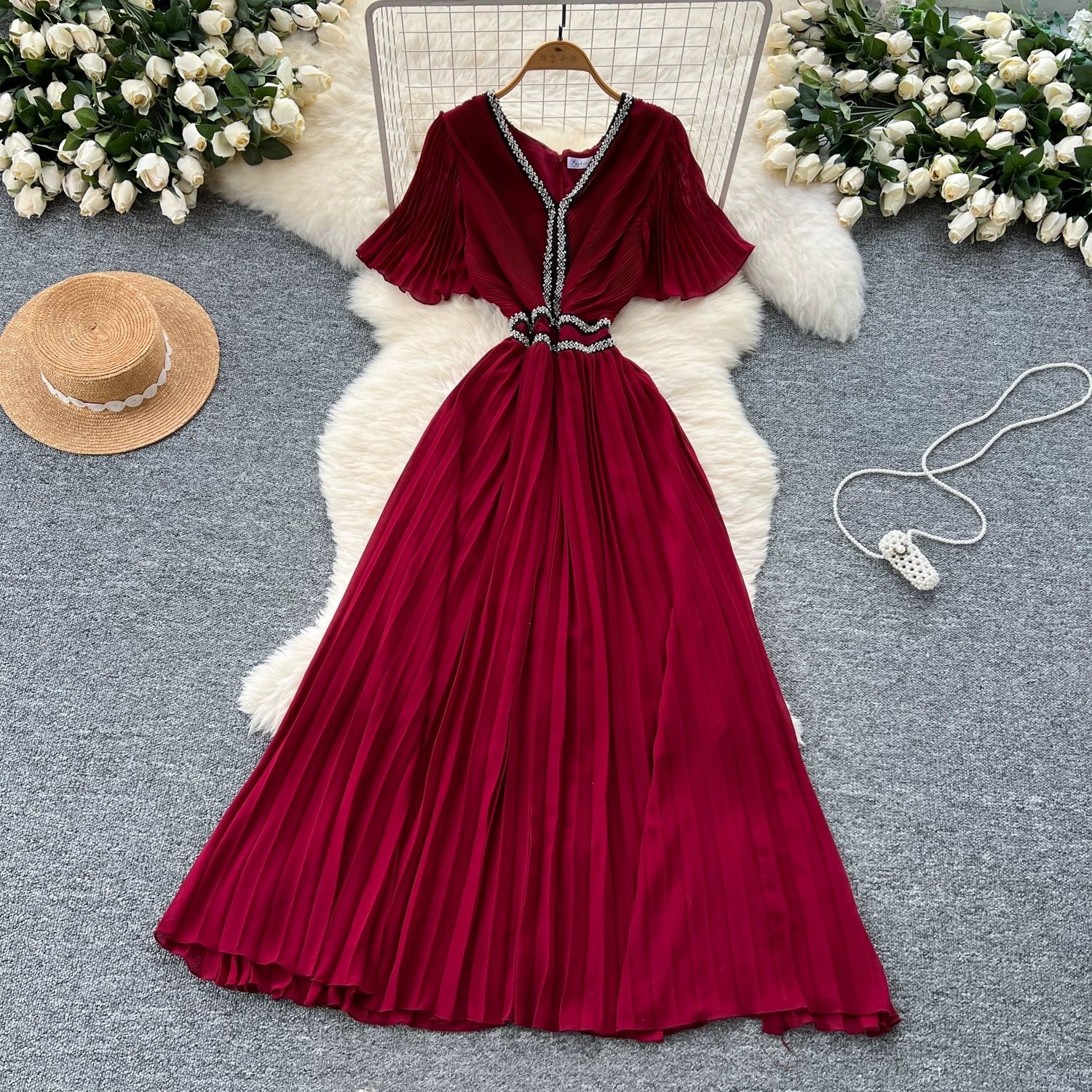 One sided story dress FD1029 image