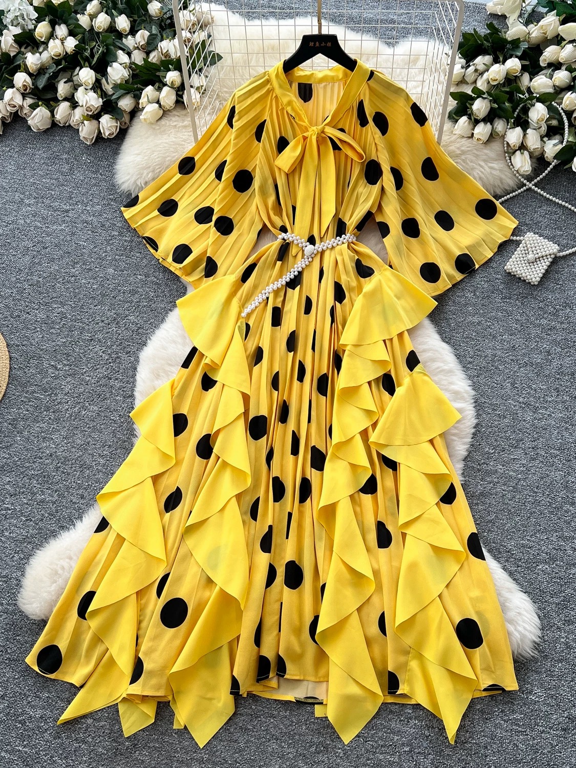 Find your love polka dress  FD454 image