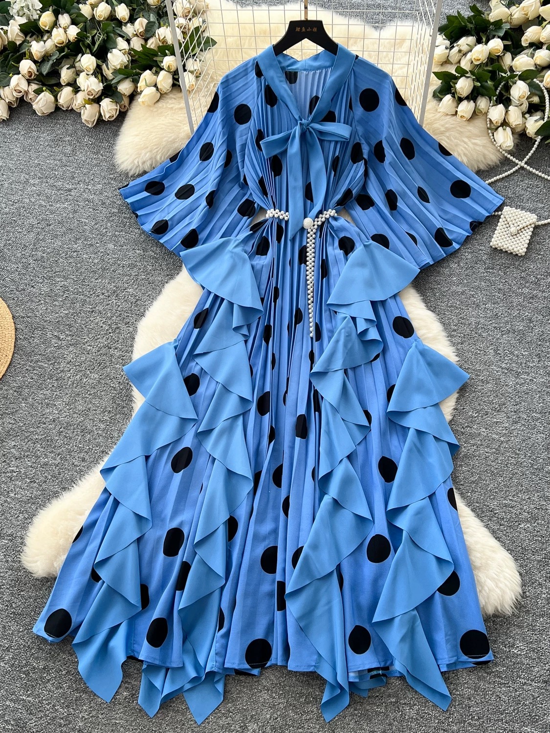 Find your love polka dress  FD454 image