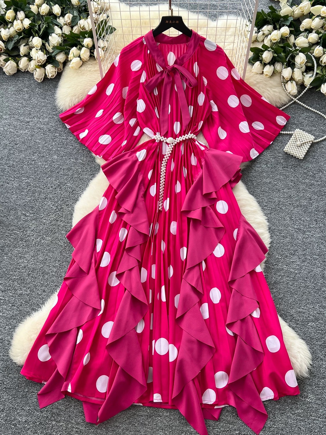 Find your love polka dress  FD454 image