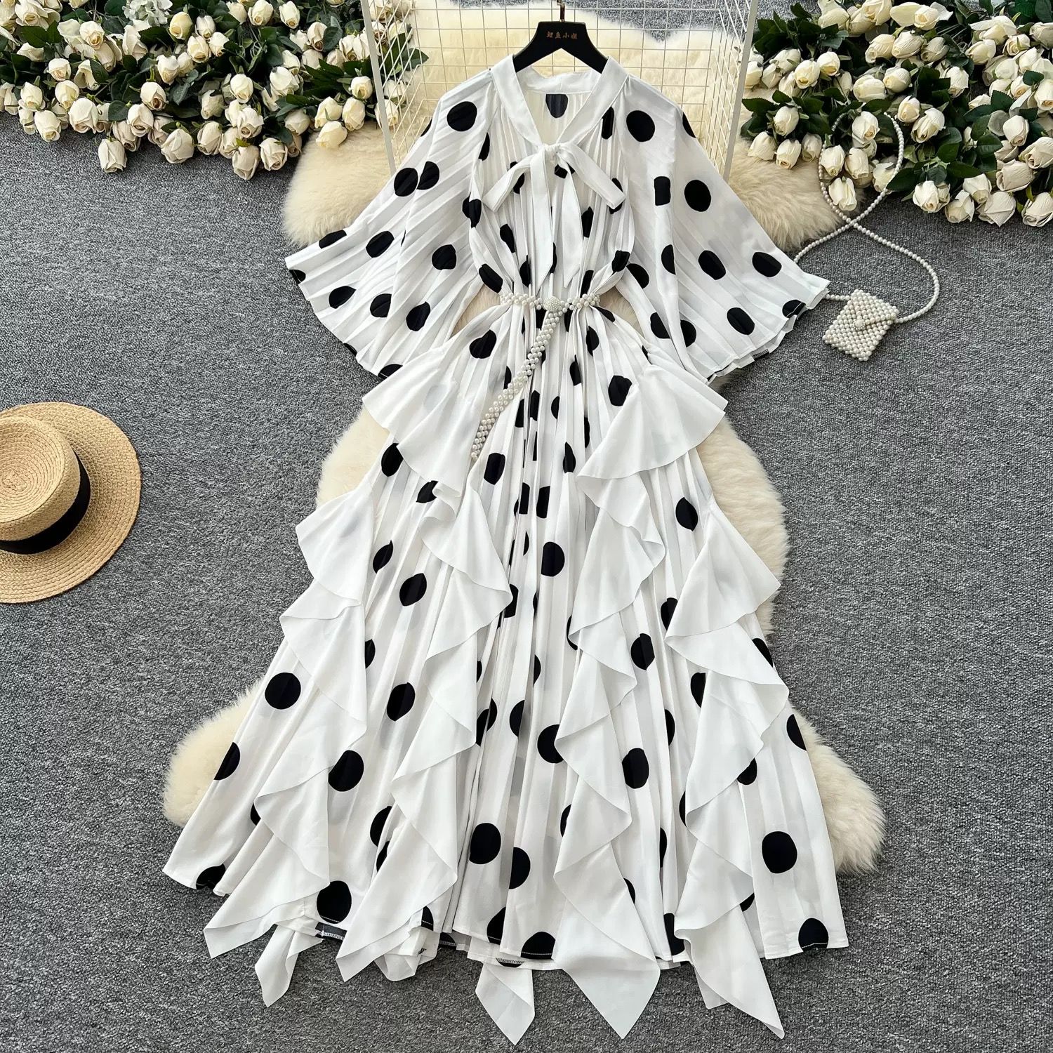 Find your love polka dress  FD454 image