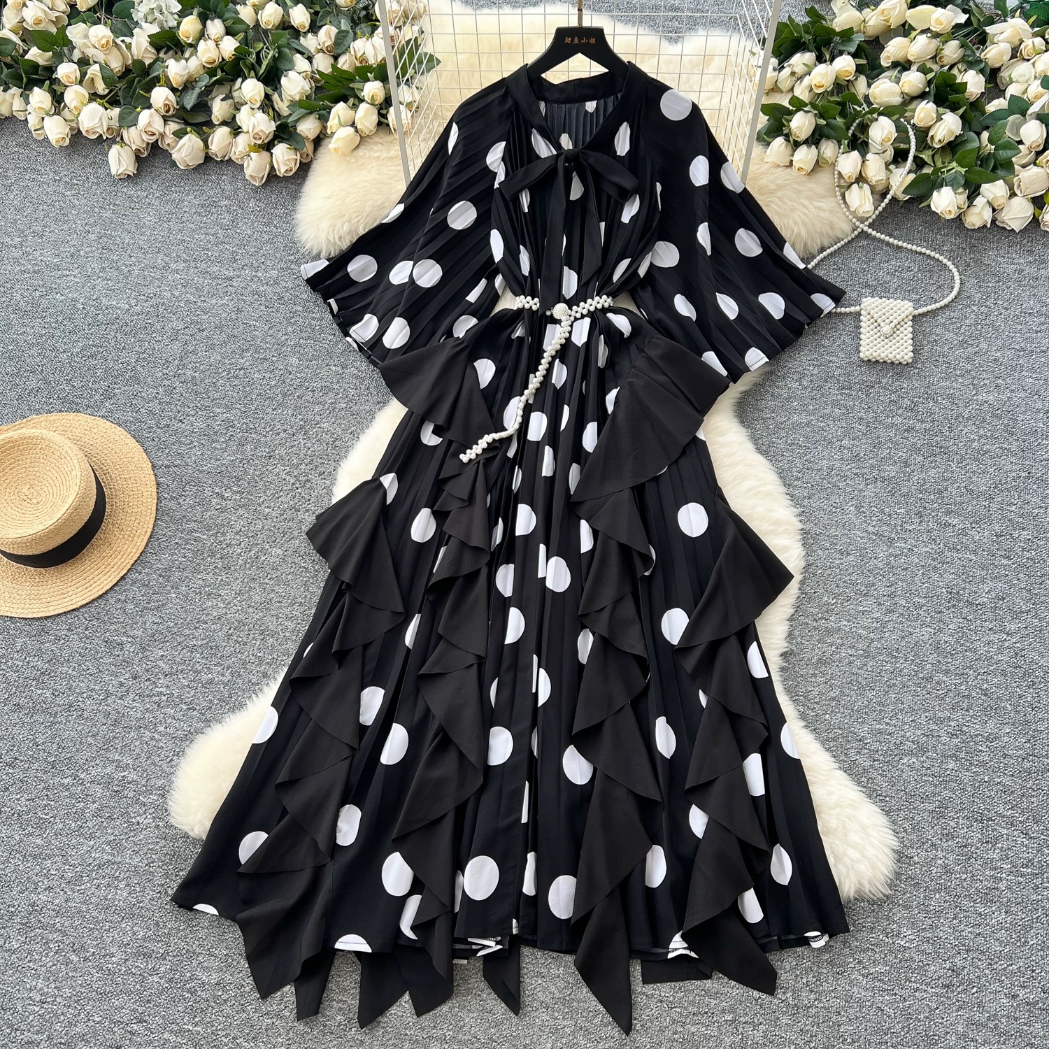 Find your love polka dress  FD454 image