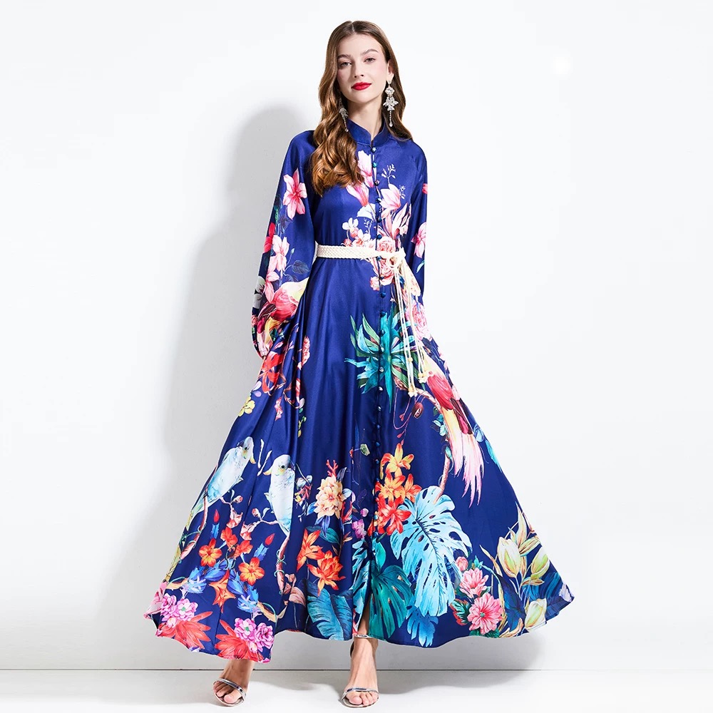 Far from over print dress ED180 image