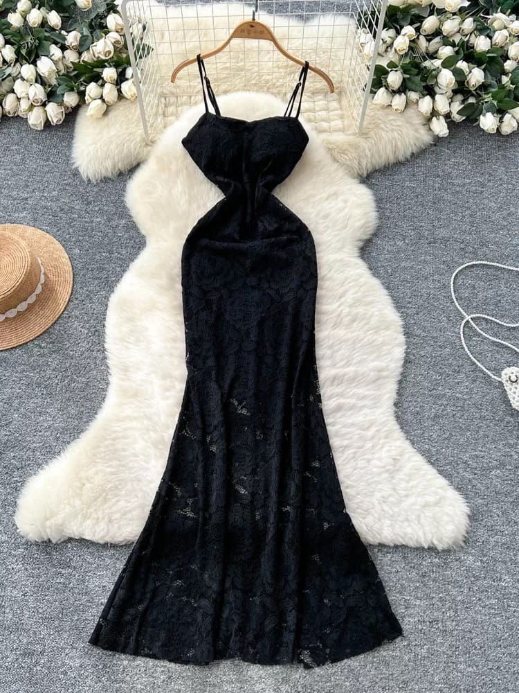 Mixed emotions lace dress FD514 image