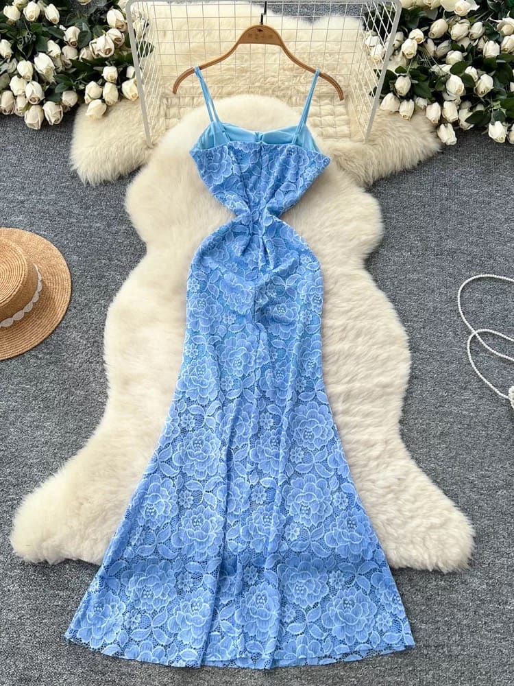 Mixed emotions lace dress FD514 image