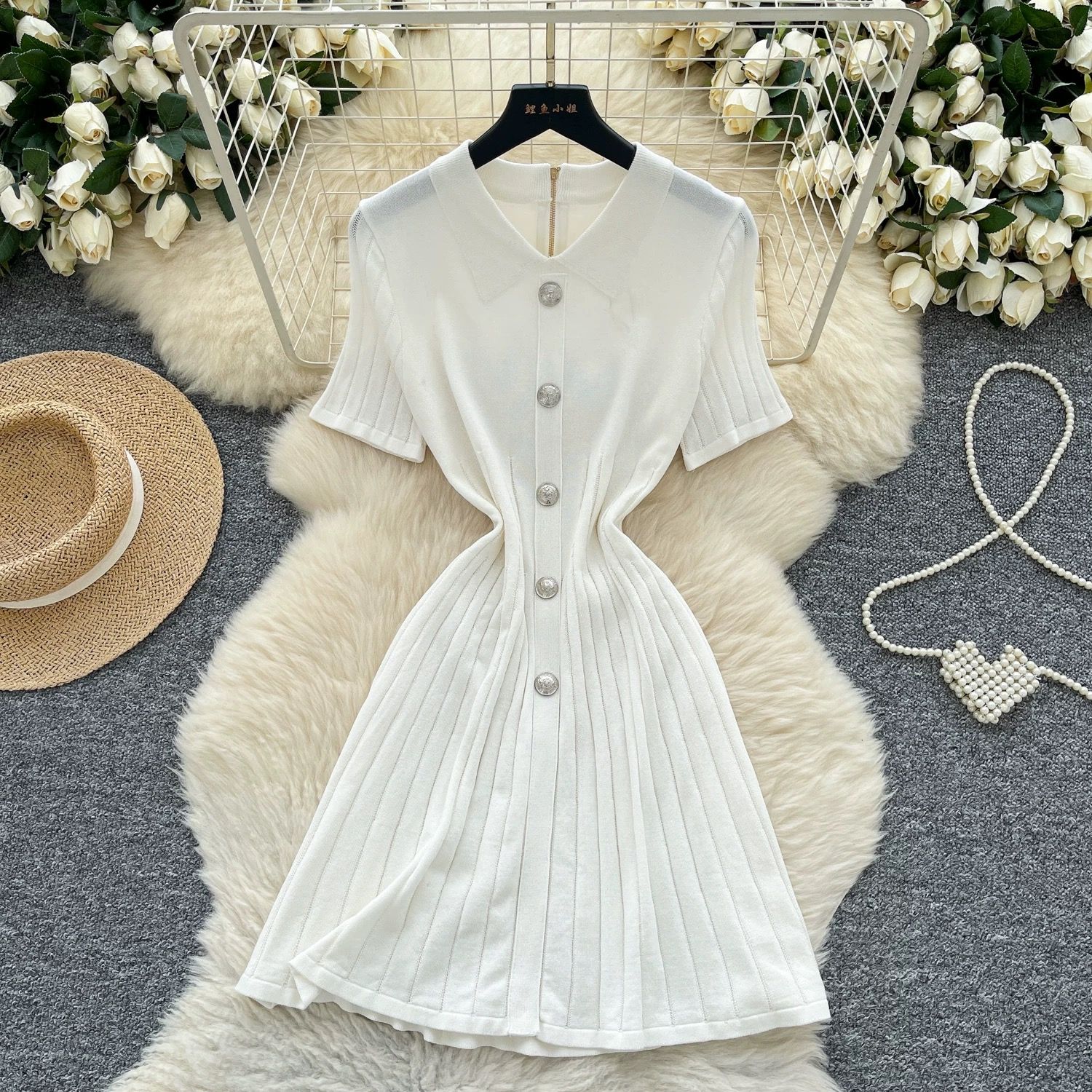 With style and class sweater dress KD234 image