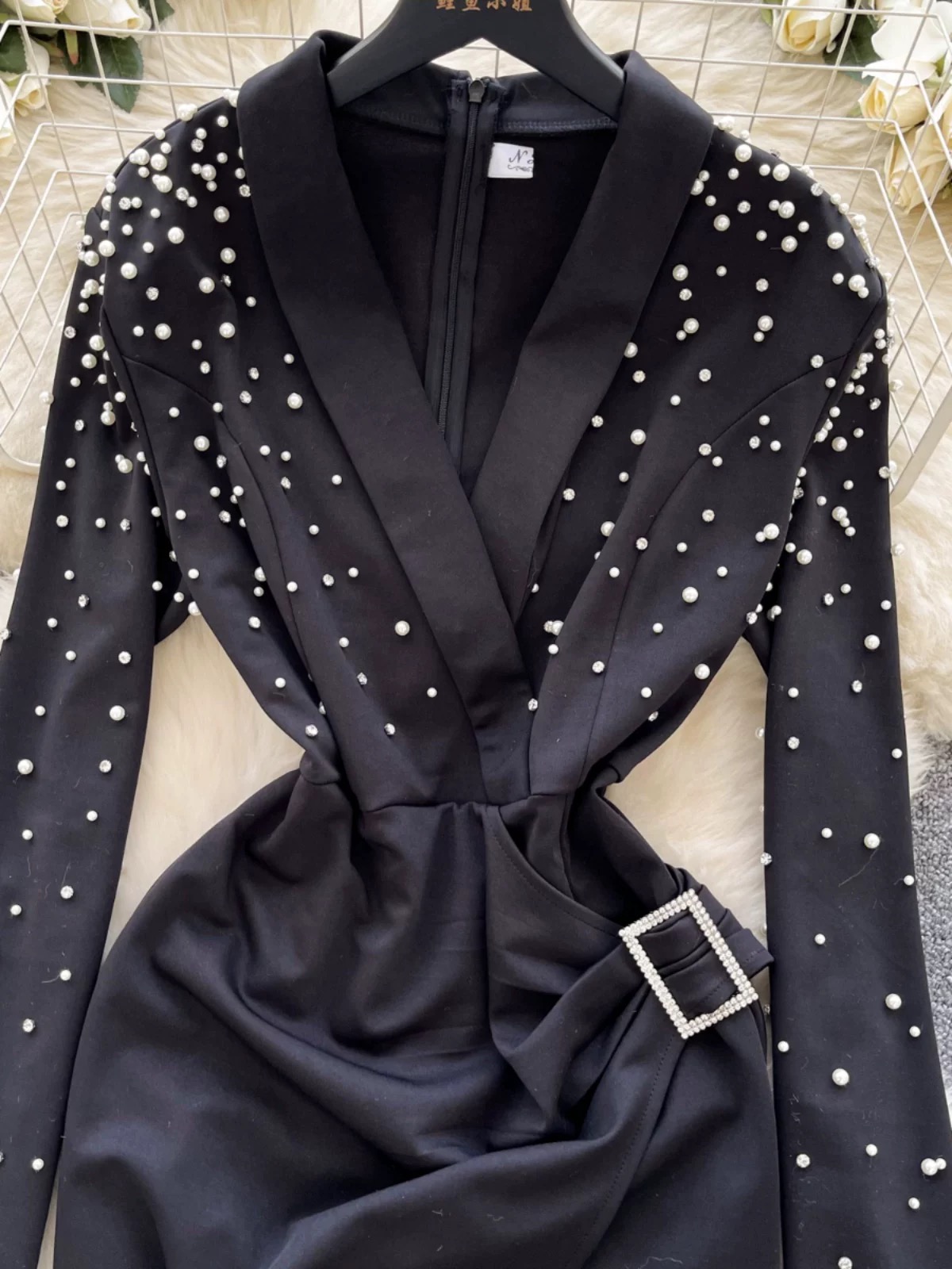 Hometown honey beaded dress FBC475 image