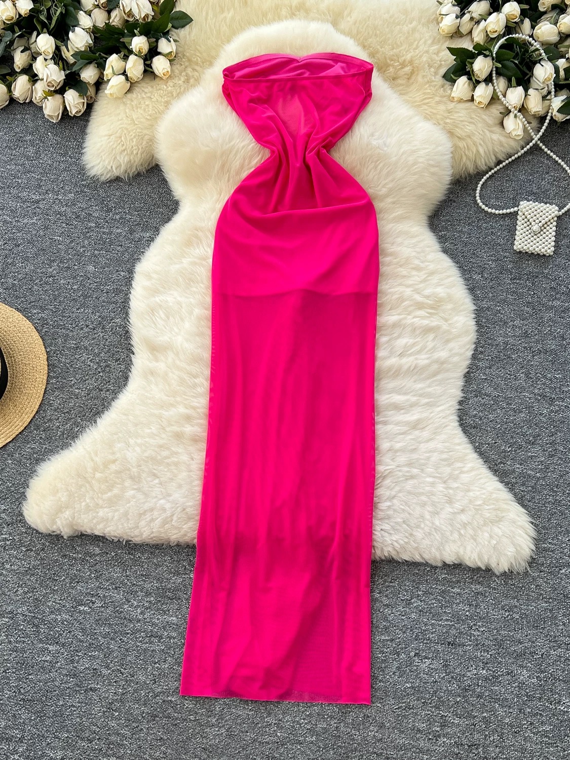 My wild thoughts lace dress FBC382 image