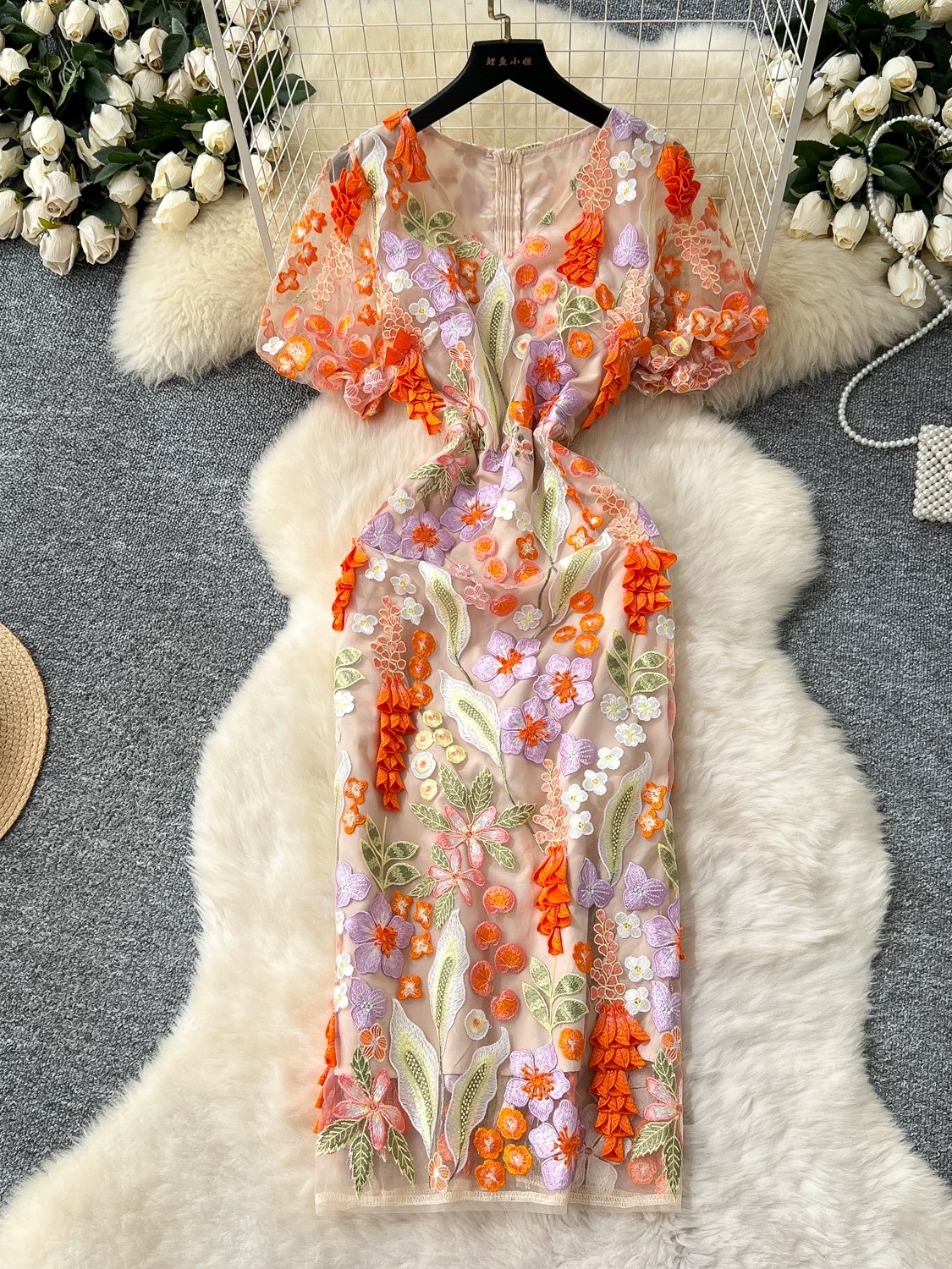 Don’t call me floral Dress FBC381 image