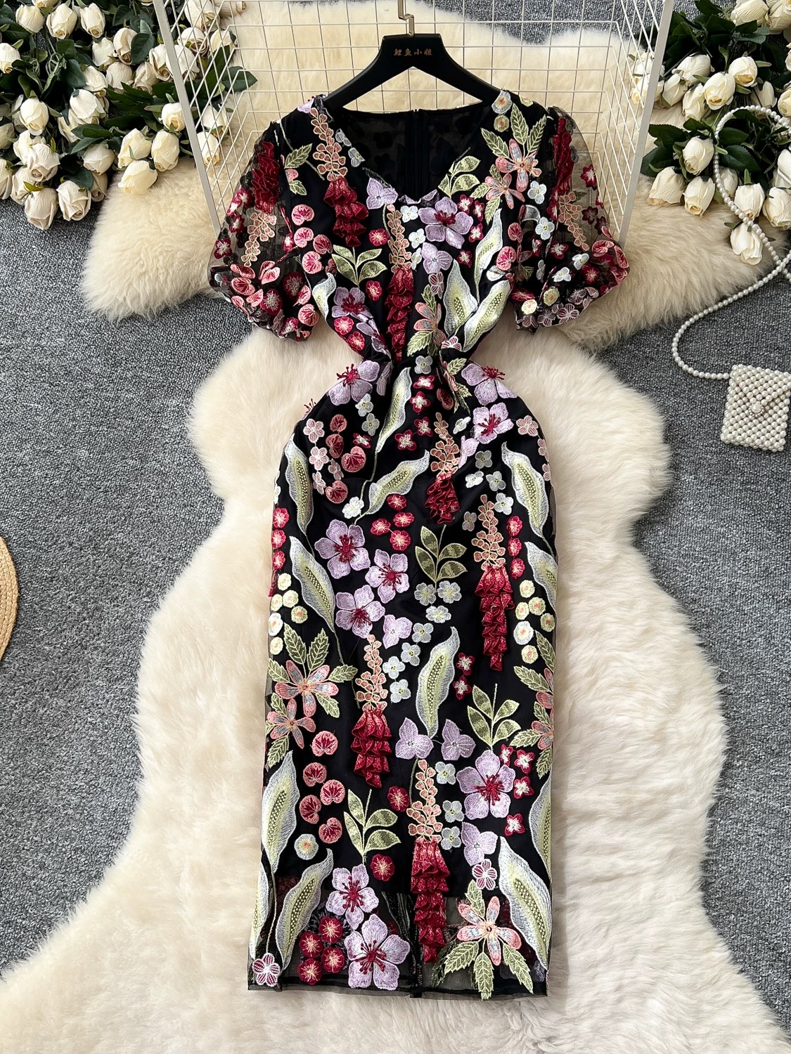 Don’t call me floral Dress FBC381 image