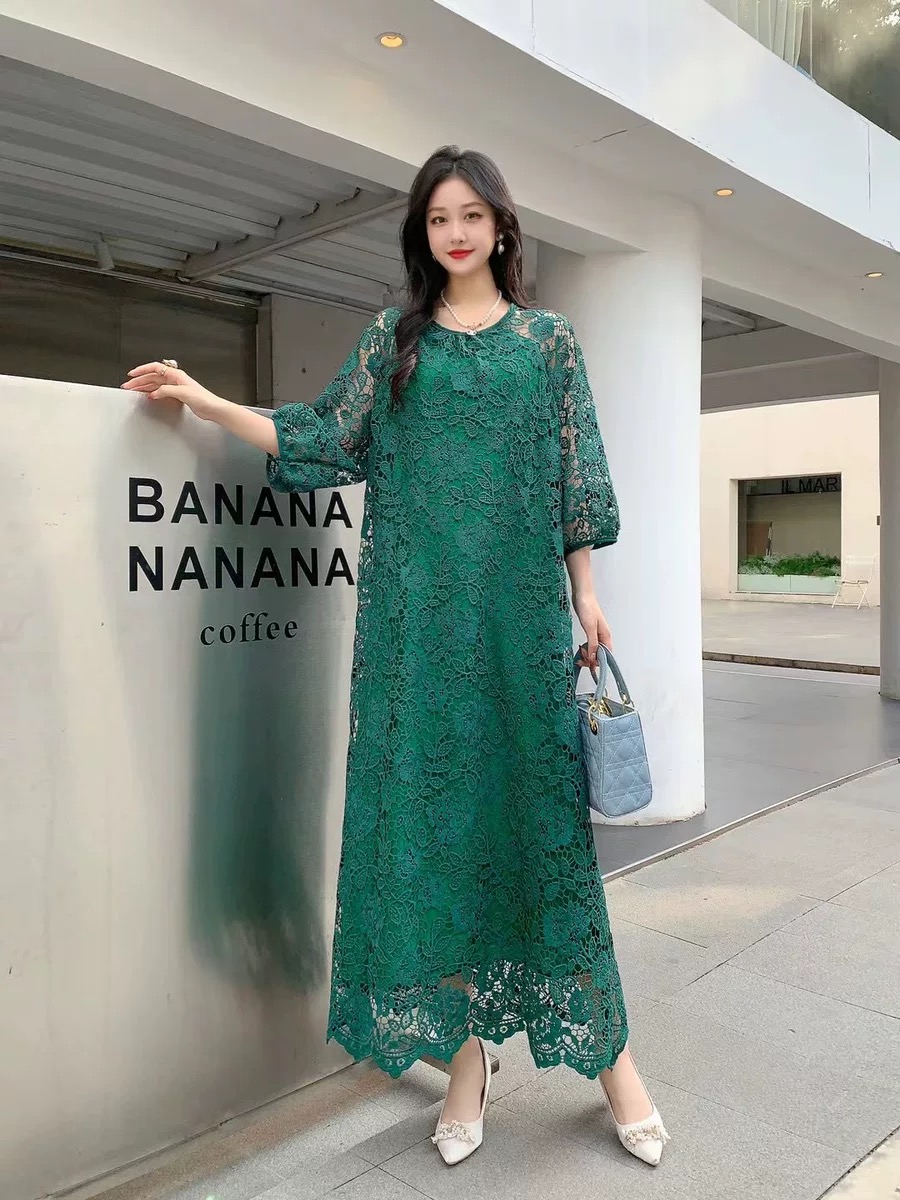 Find me by the beach lace dress FD538 image