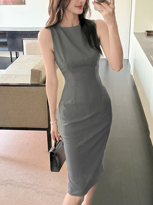 She means business dress FBC286 image