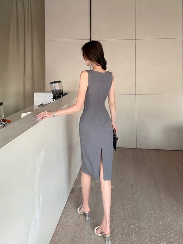 She means business dress FBC286 image