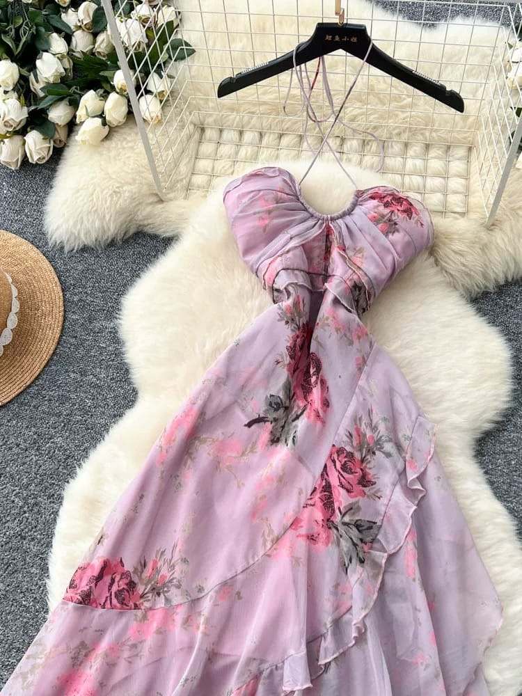 Boujee picnic paint dress CD381 image