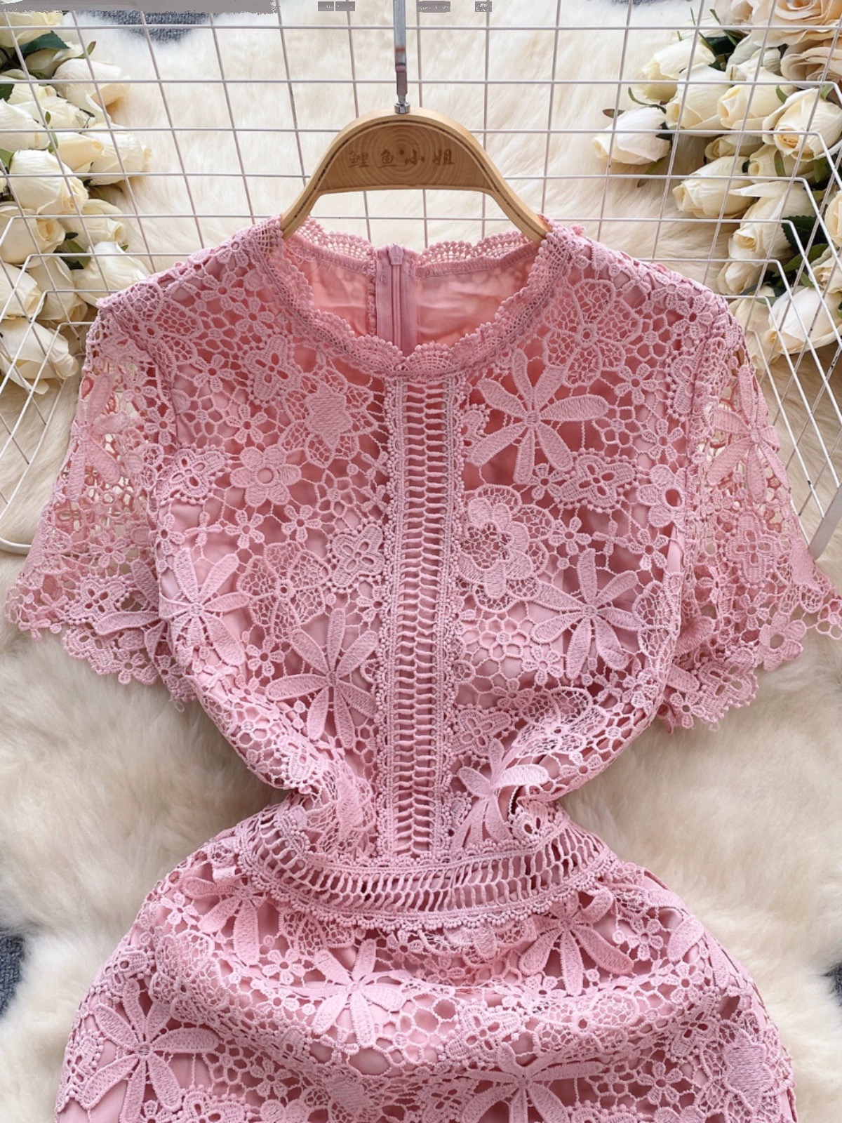 Mykonos goddess lace dress EBC173 image