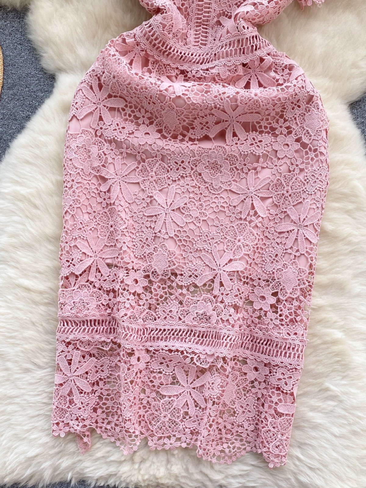 Mykonos goddess lace dress EBC173 image