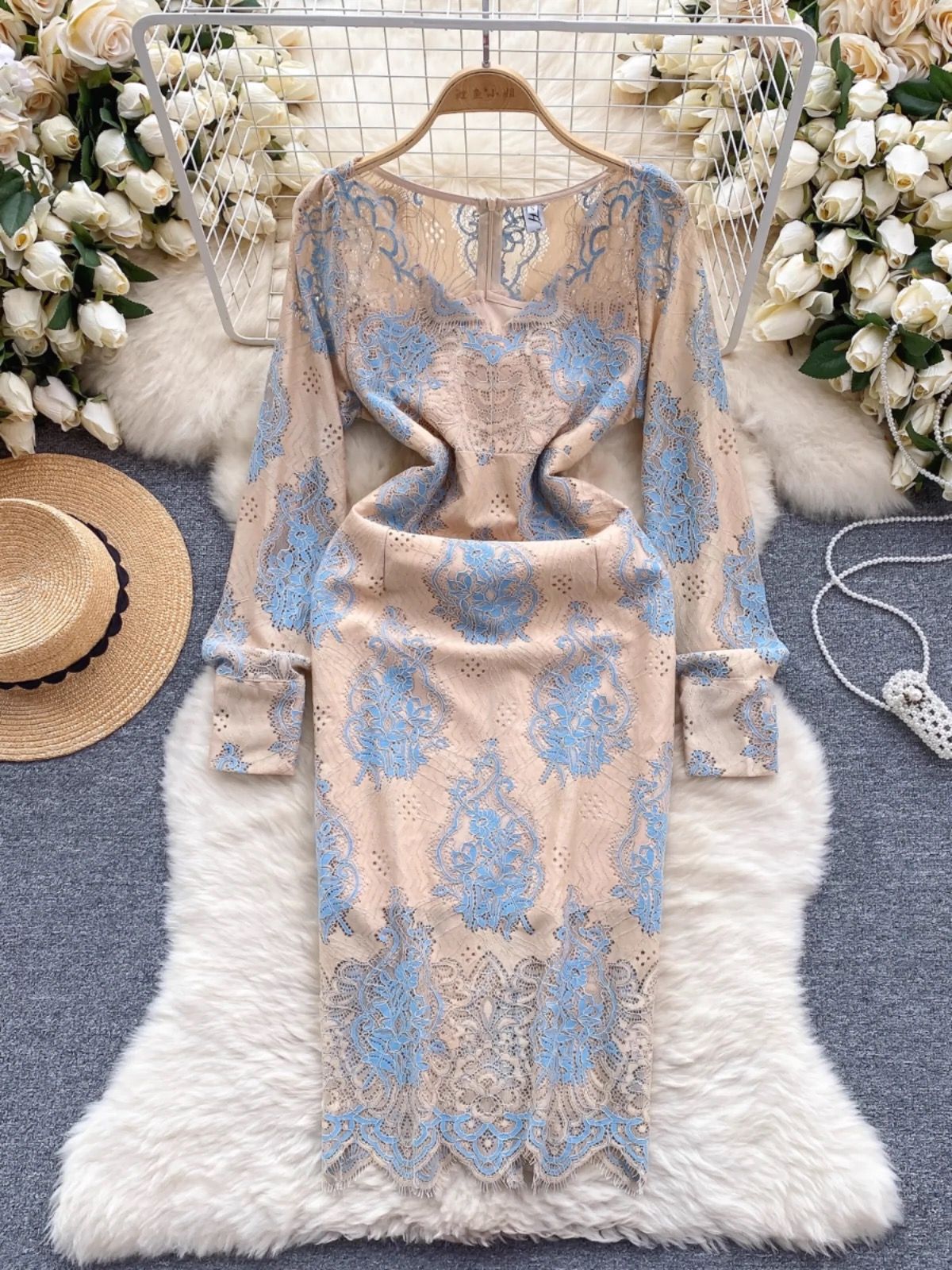 Nobody but you lace dress EBC175 image