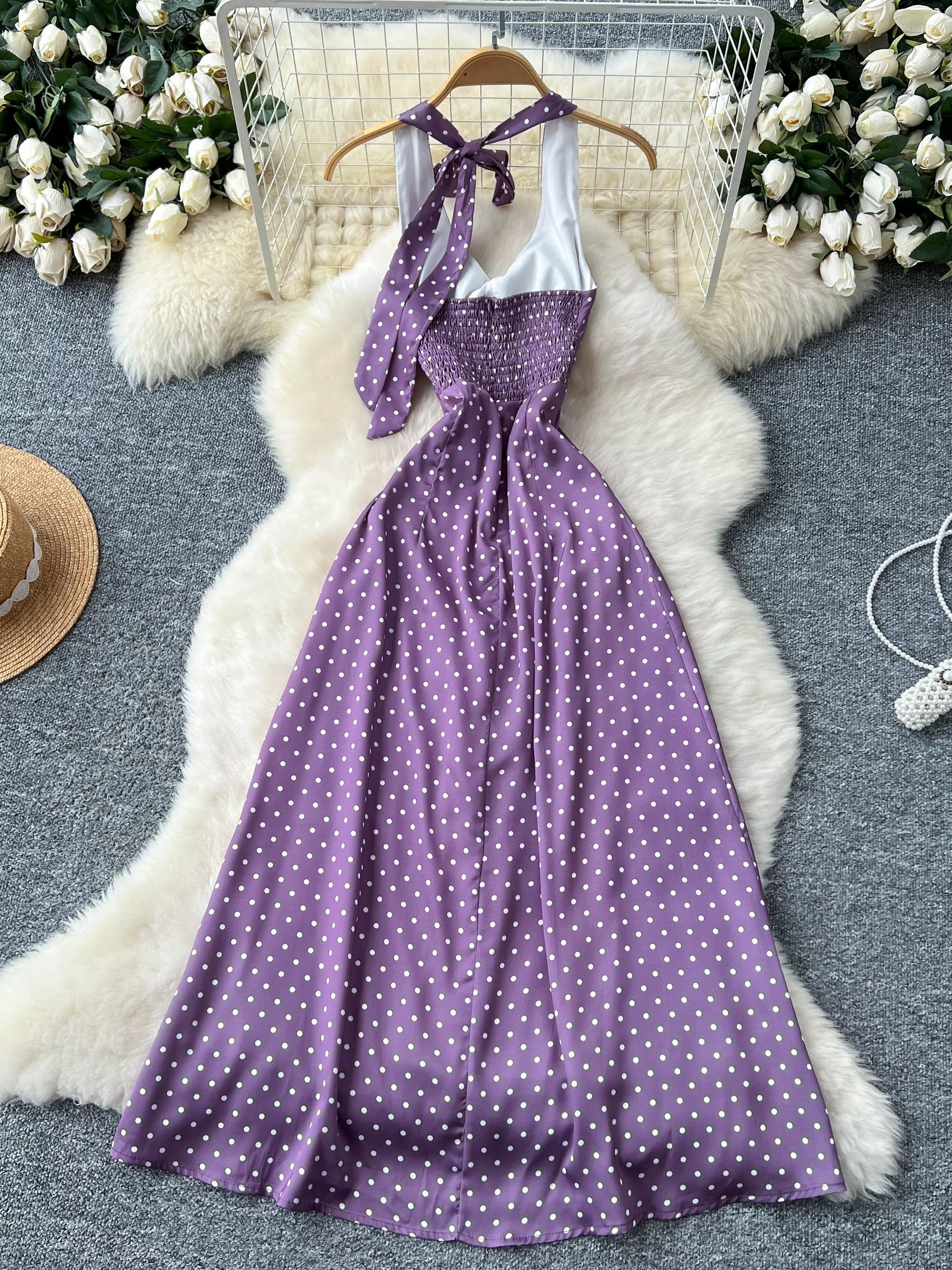 Effortless slay polka dress CD365 image