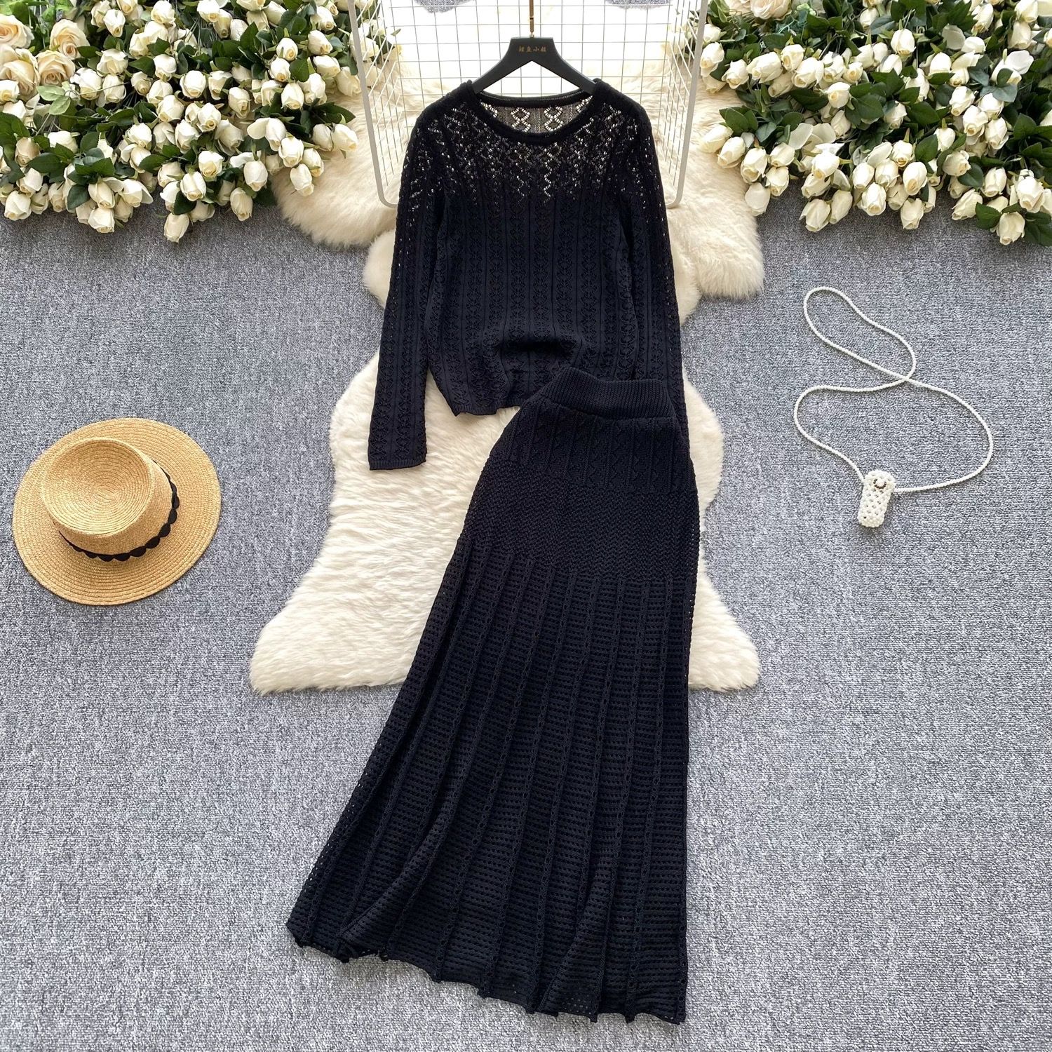 Love is the answer knitted set KTP280 image