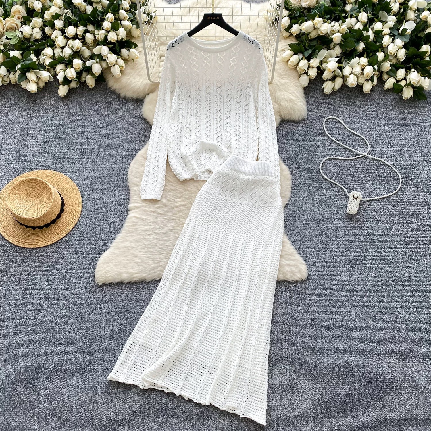 Love is the answer knitted set KTP280 image