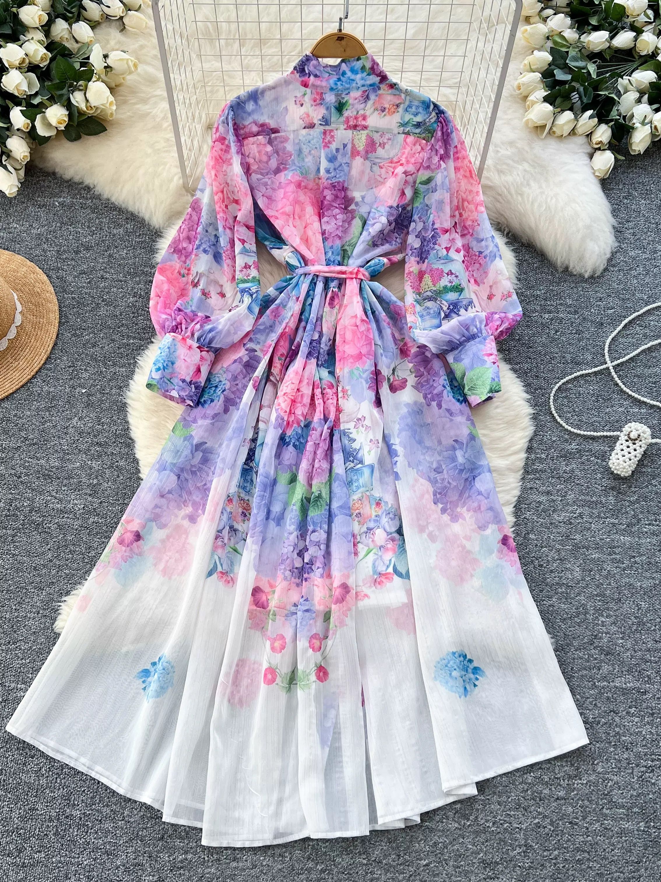 Come and see me print Dress ED190 image