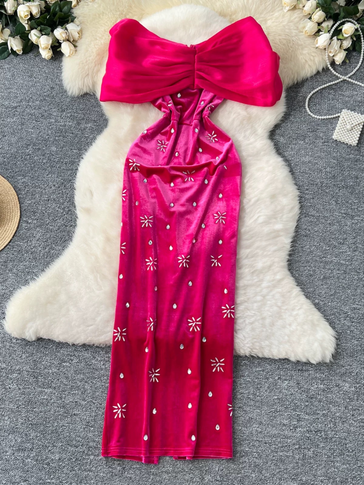 Dishing the details dress EBC308 image