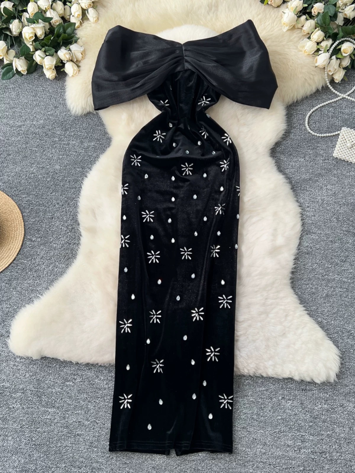 Dishing the details dress EBC308 image