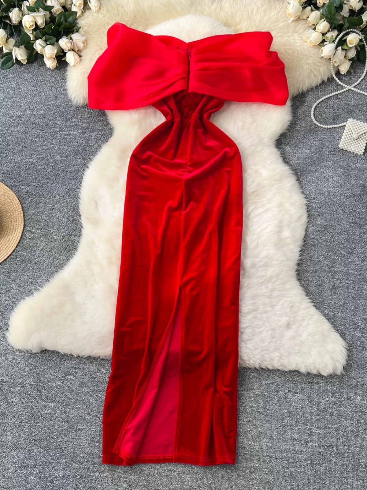 Dishing the details dress EBC308 image