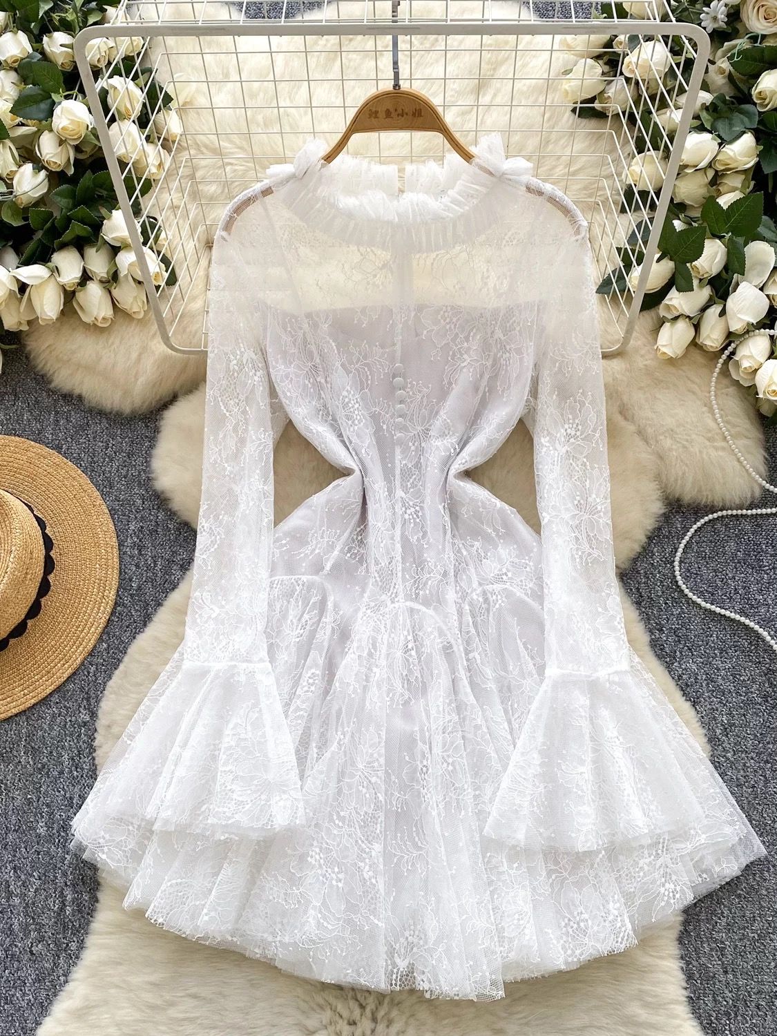 Marilyn Monroe lace dress FD347 image