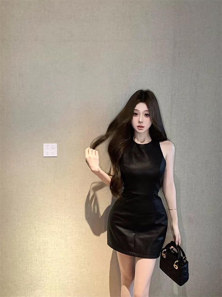 All pretty leather dress CBC1215 image