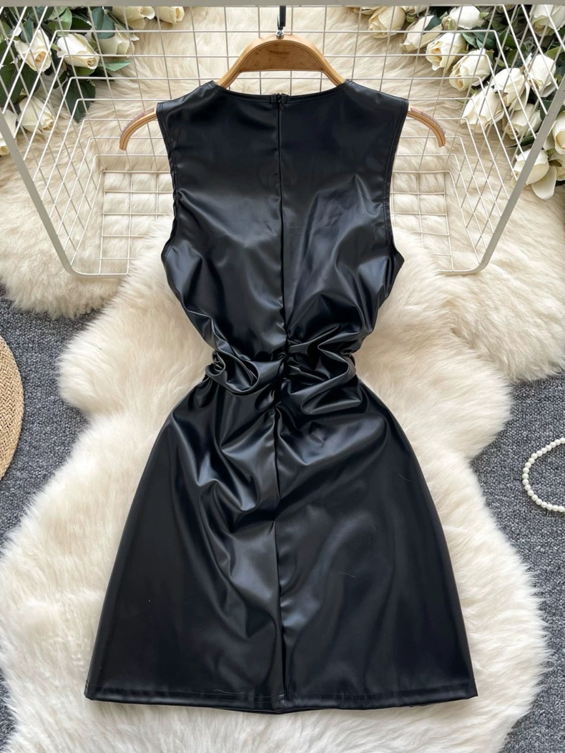 All pretty leather dress CBC1215 image