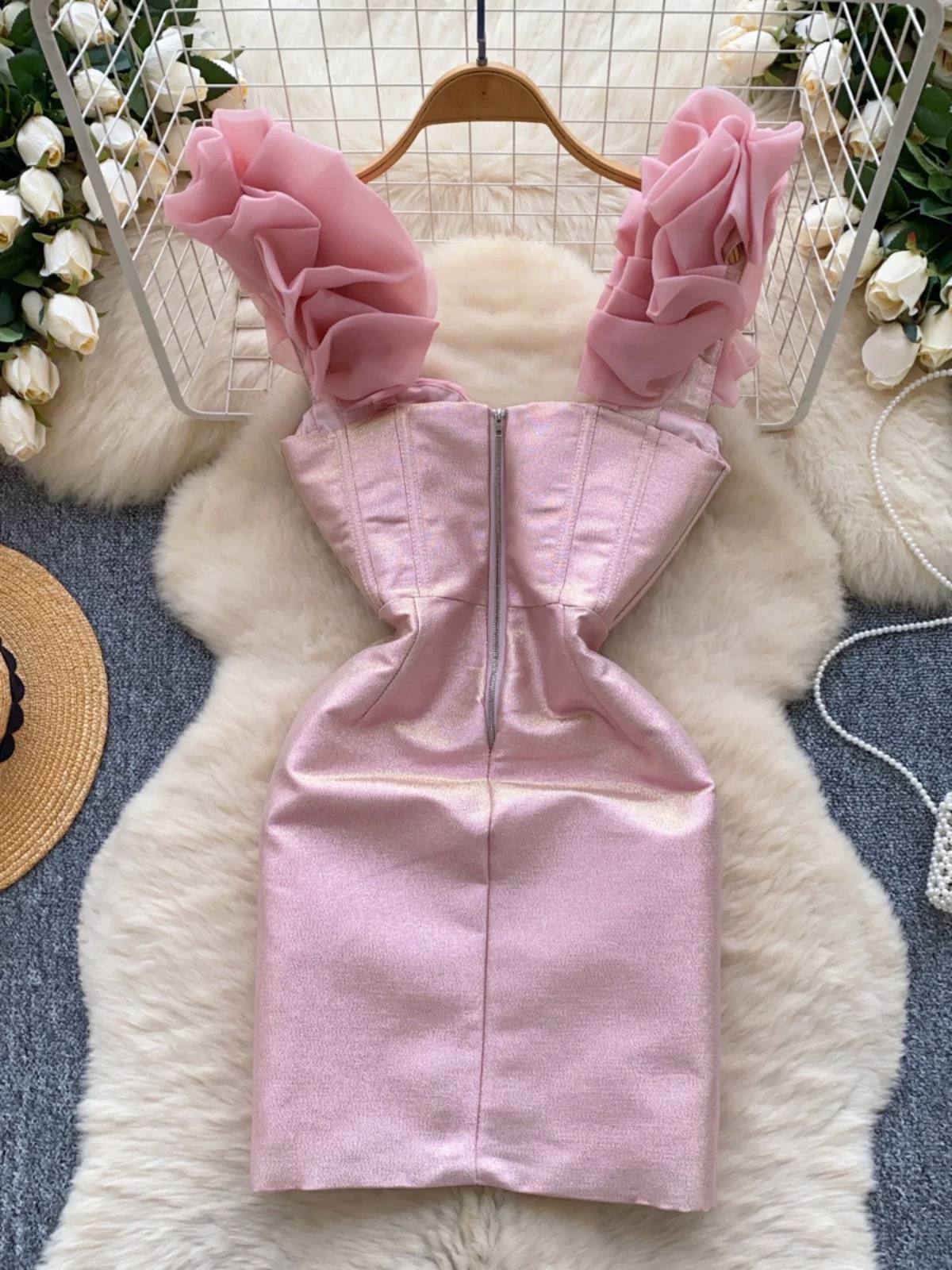 Lowkey baddie dress FBC407 image