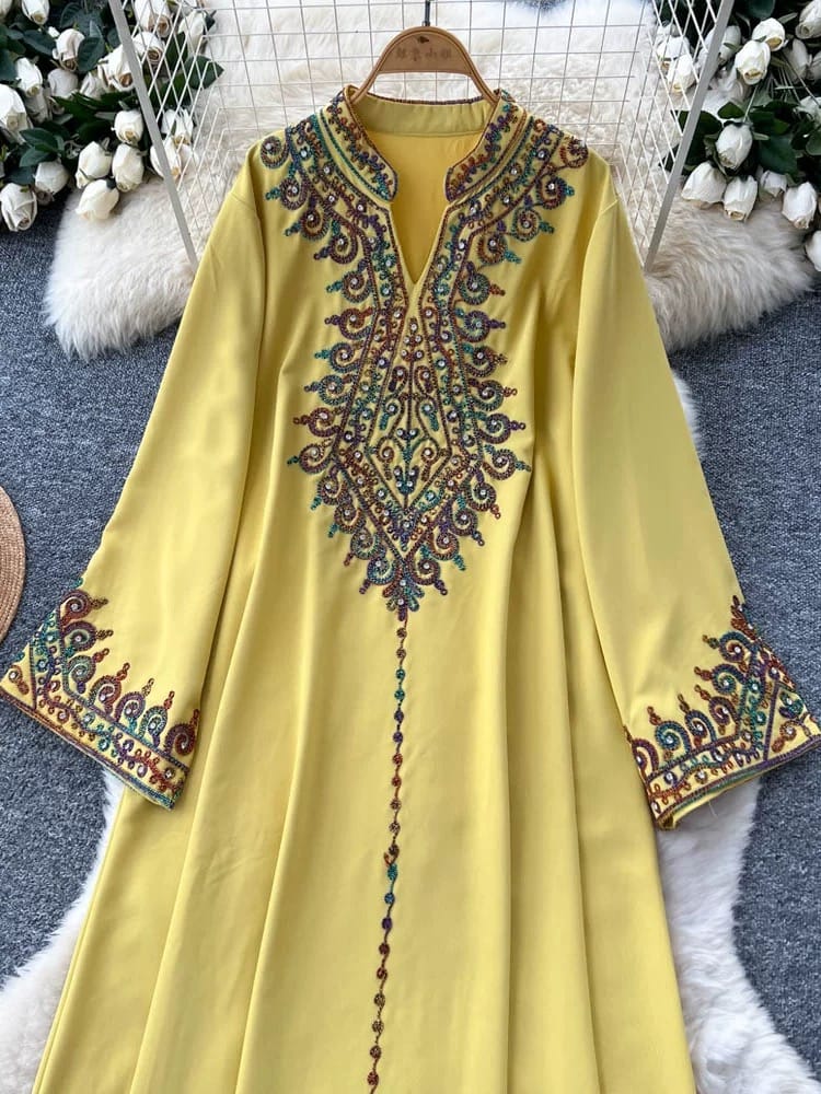 Don’t bother embroidery embellished  dress CD541 image