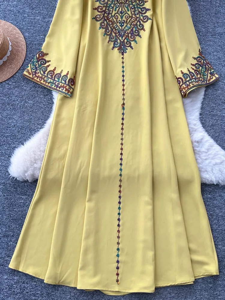 Don’t bother embroidery embellished  dress CD541 image