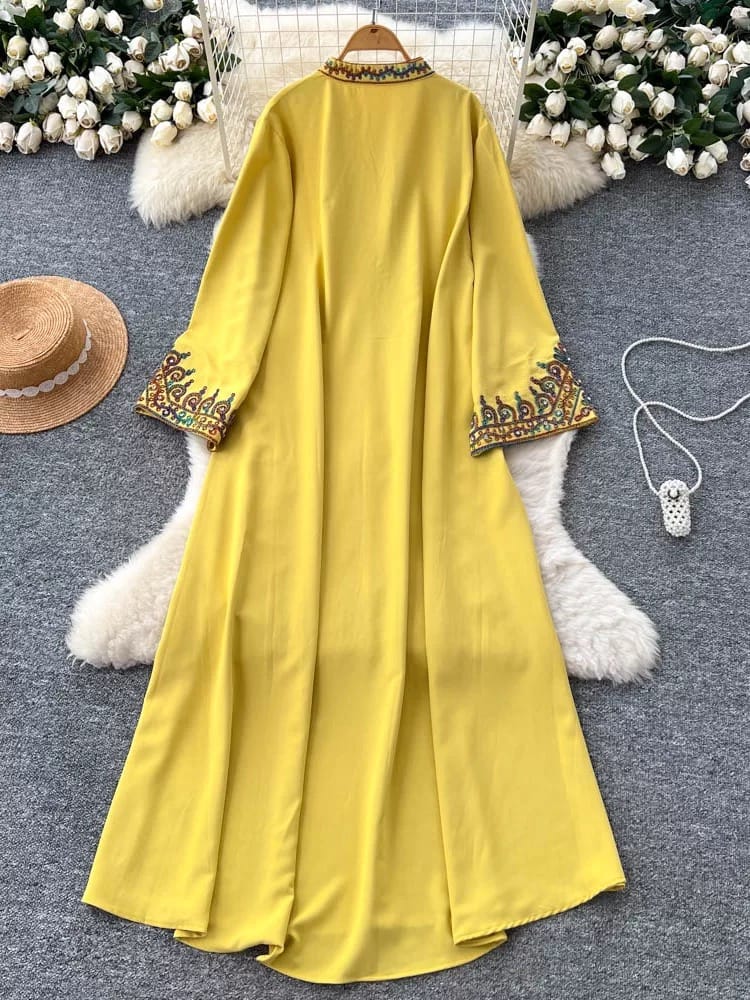 Don’t bother embroidery embellished  dress CD541 image