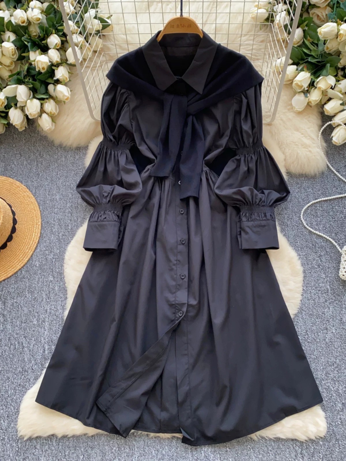 Can’t decide shirt dress SD145 image