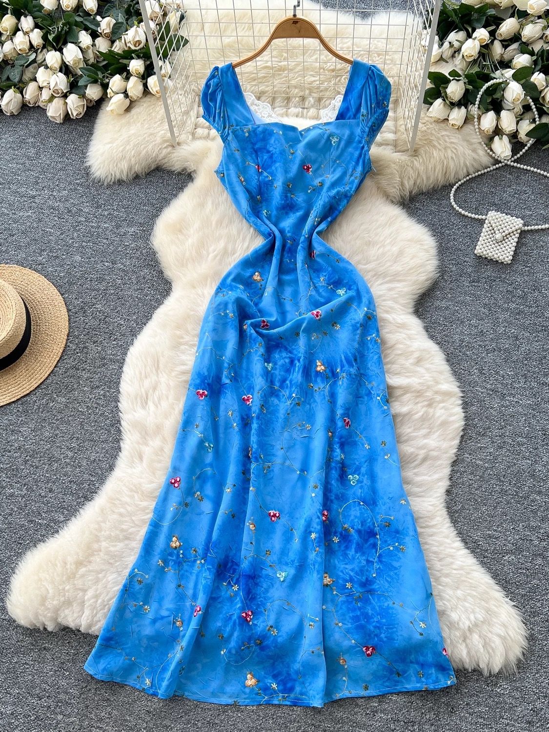 Holiday cheer print dress CD548 image