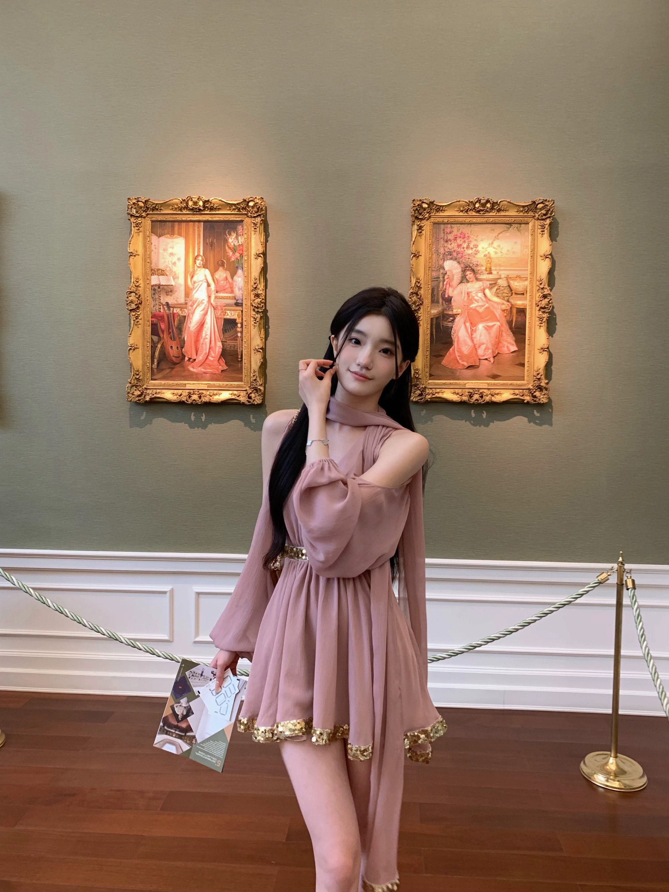 Got me spiraling dress CD1449 image