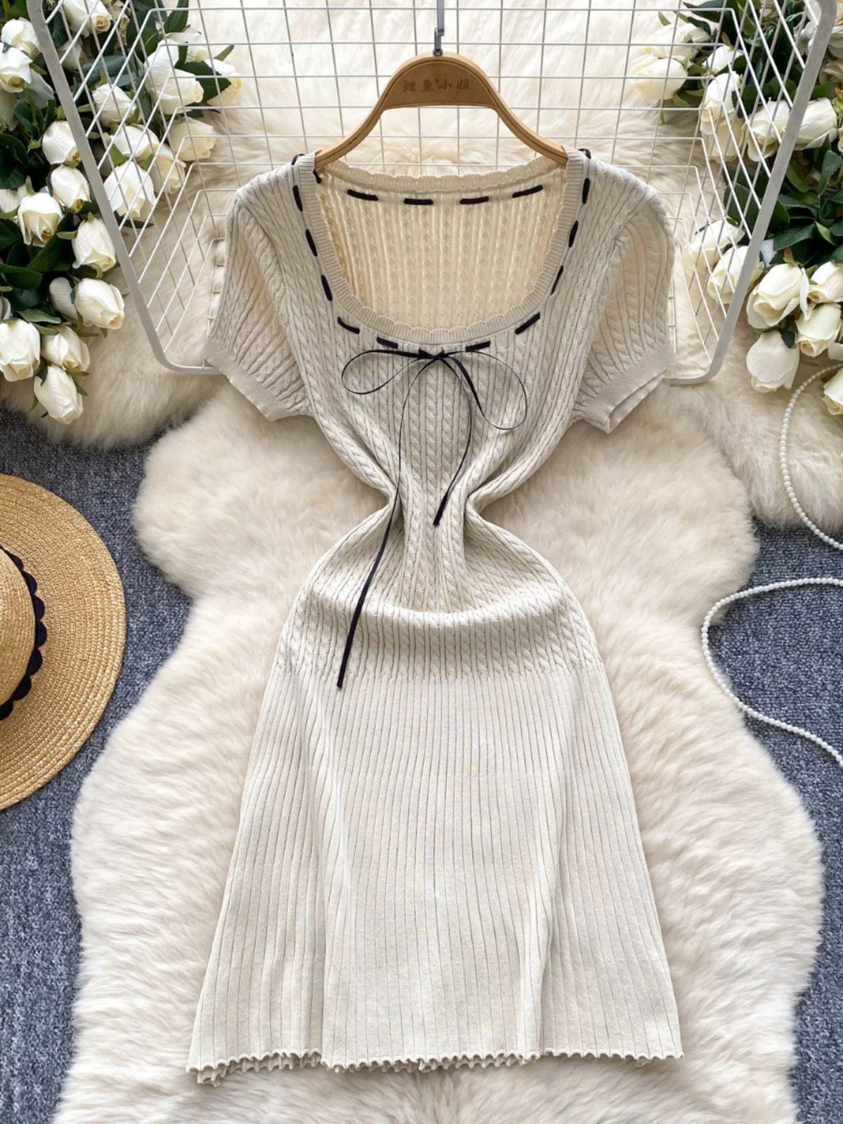 Islands & palm trees dress CD1904 image