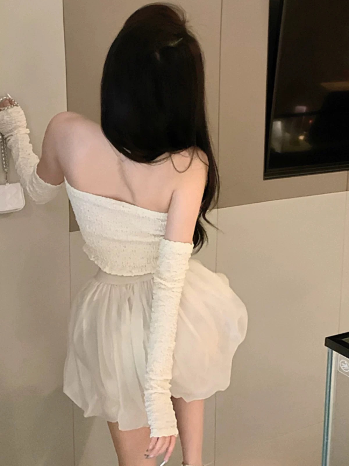 Too little too late mesh skort CS141 image