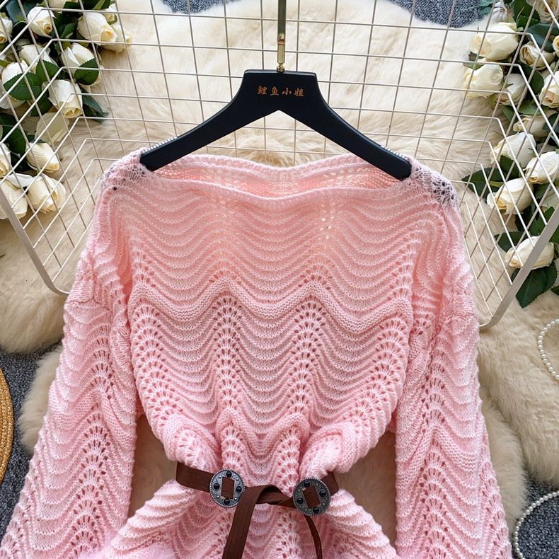 Chicago conflict knitted top KTO185 image