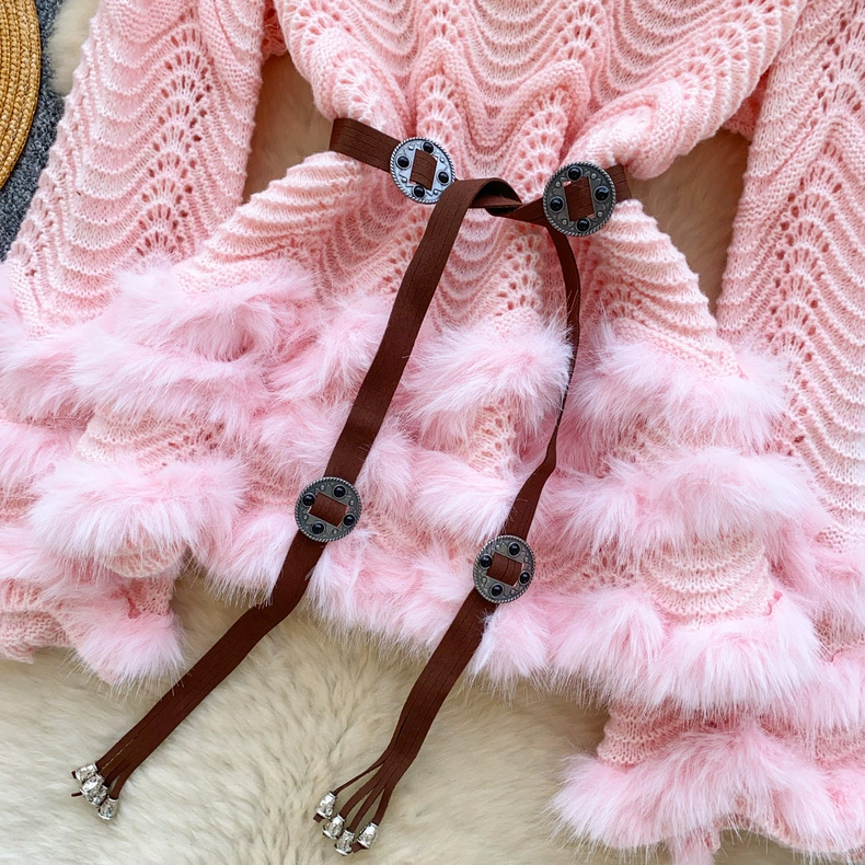 Chicago conflict knitted top KTO185 image