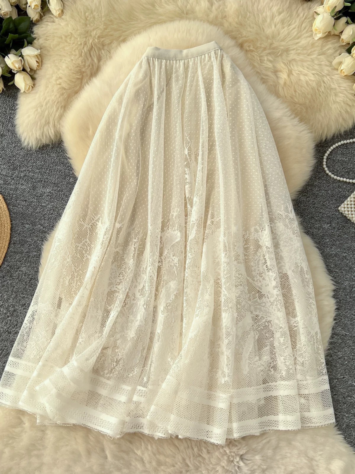 Puff baby mesh skirt FS127 image