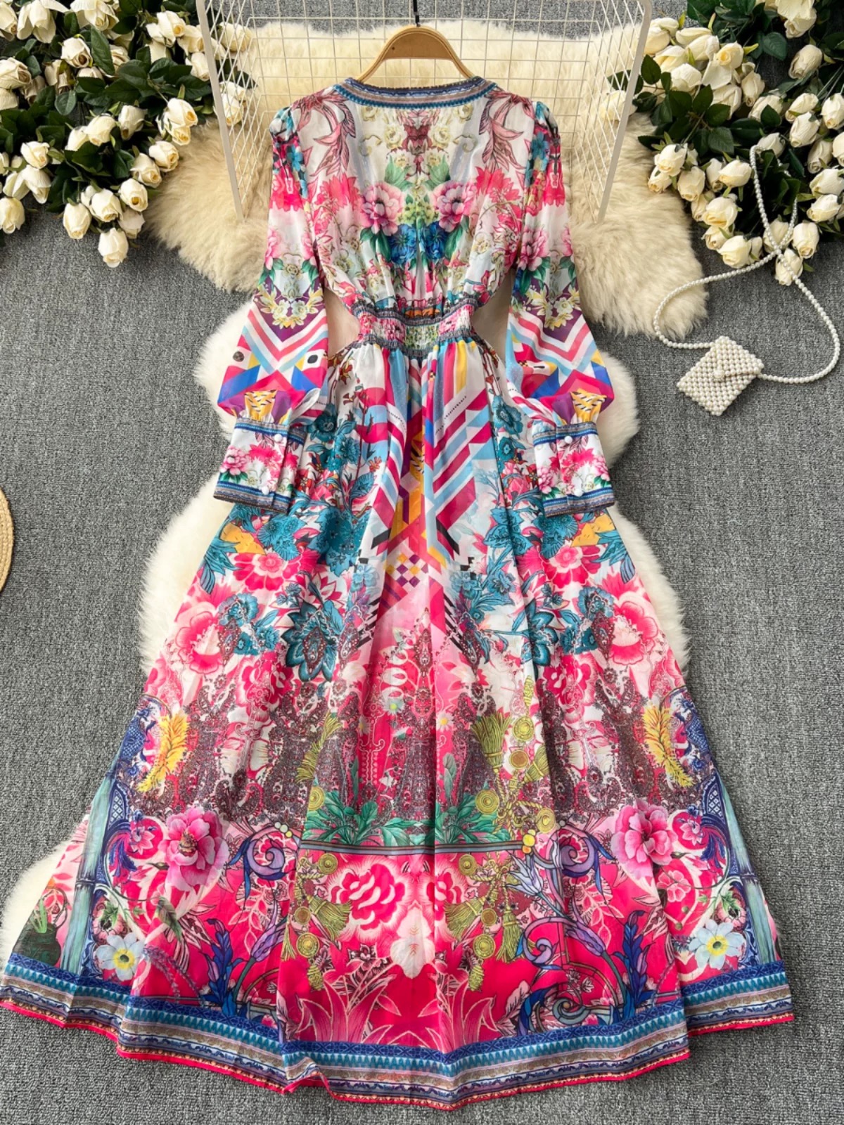 Vacations on the sand dress ED500 image