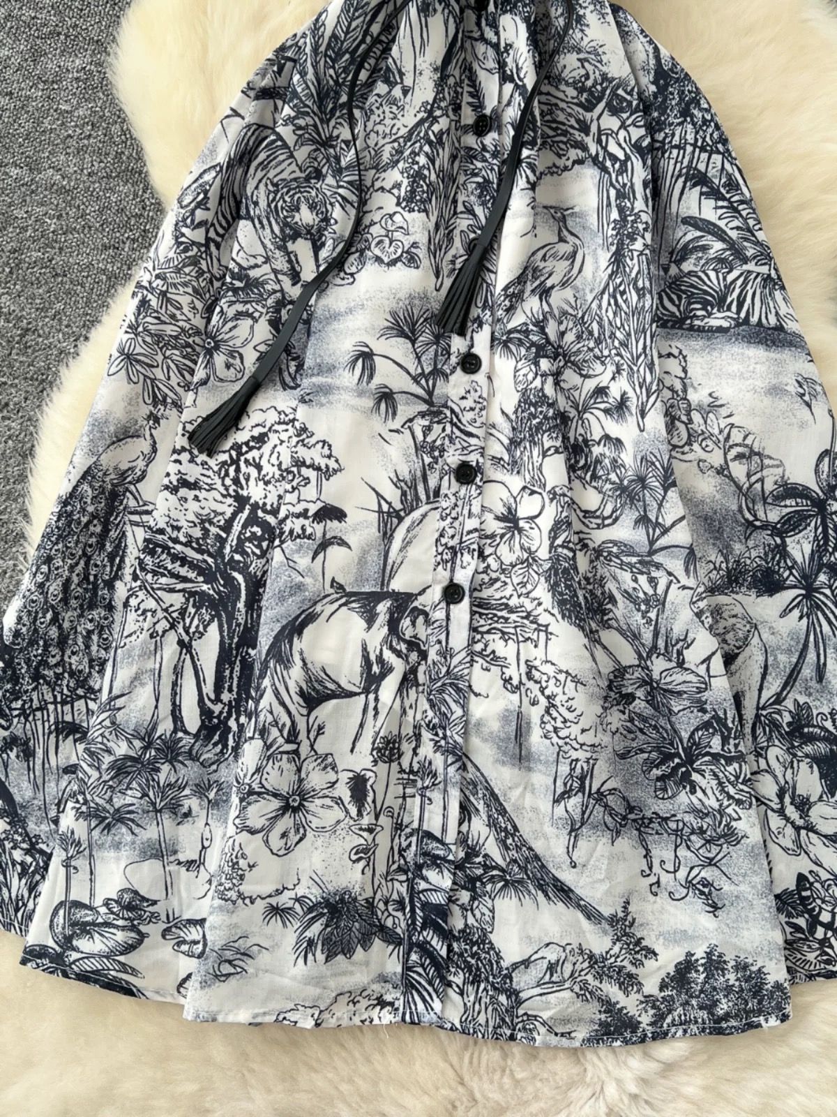 Modern material dress CD853 image