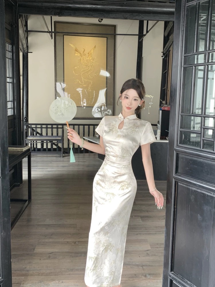 Transformation era qipao dress Q191 image