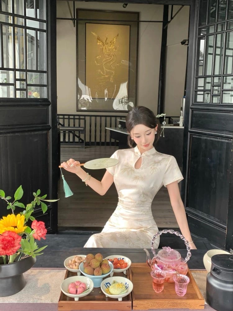 Transformation era qipao dress Q191 image