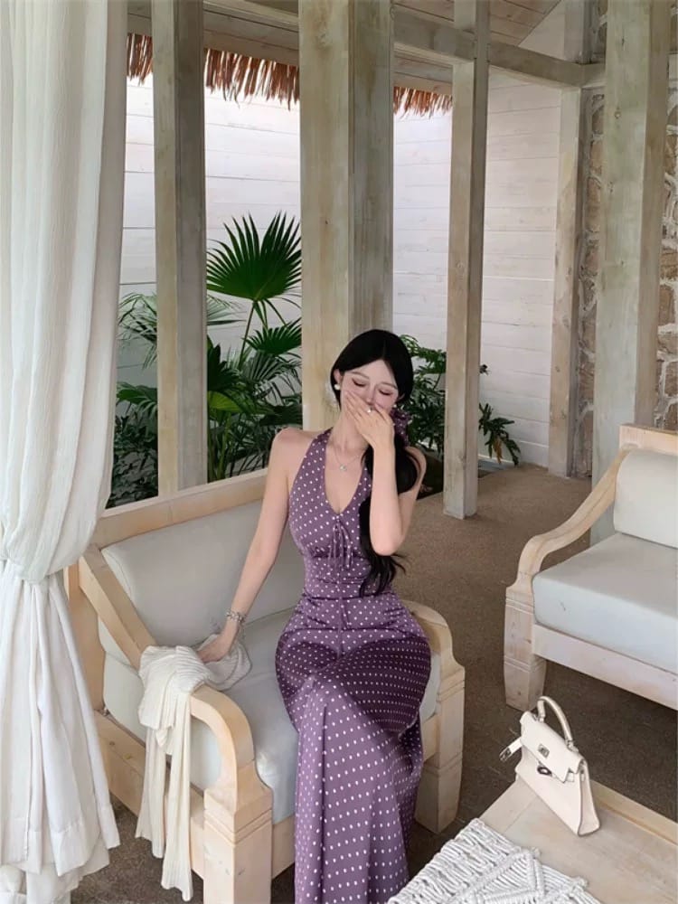 Effortless slay polka dress CD365 image