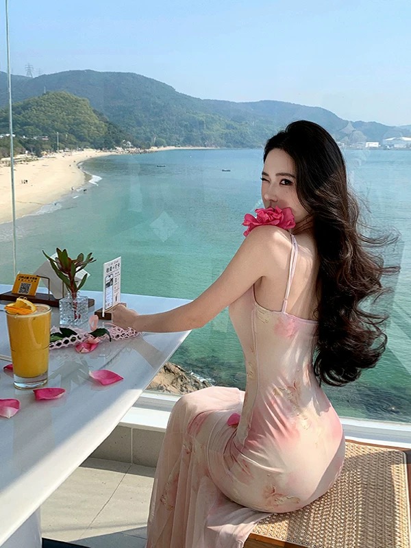 Pink season dress CD368 image