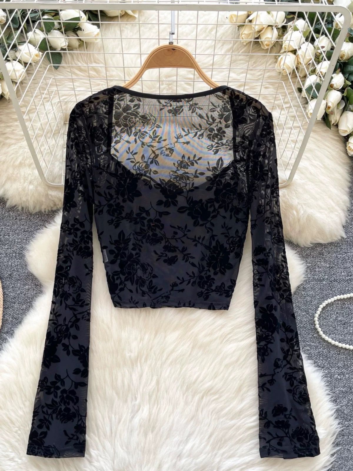 Casual meets black top CTO789 image